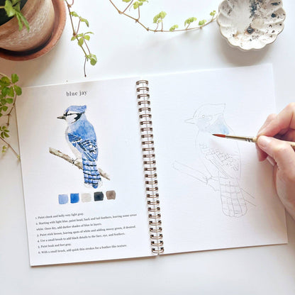 Birds Watercolor Workbook - La Vie Est Belle