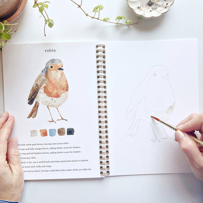 Birds Watercolor Workbook - La Vie Est Belle