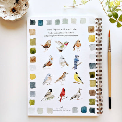 Birds Watercolor Workbook - La Vie Est Belle