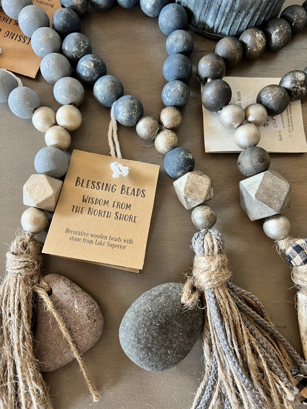 Blessing Beads - Wisdom from the North Shore (Great Lakes Navy) - La Vie Est Belle