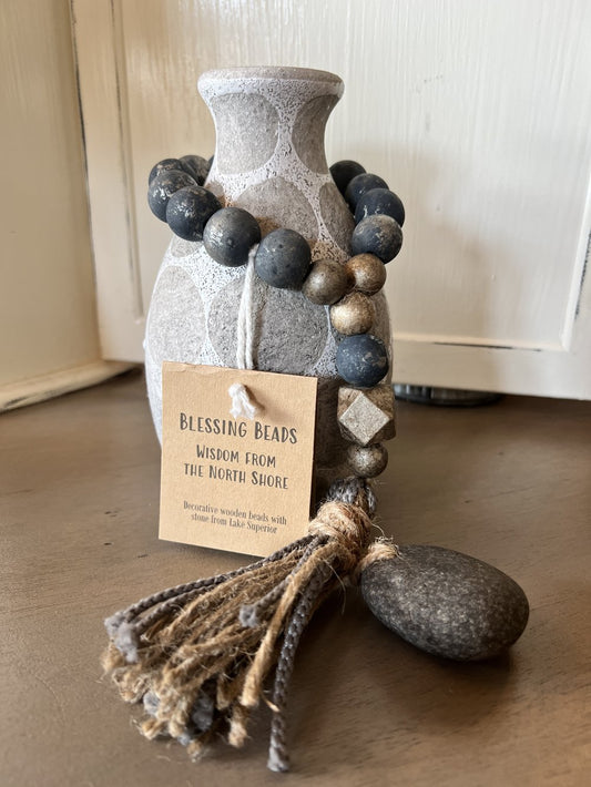 Blessing Beads - Wisdom from the North Shore (Great Lakes Navy) - La Vie Est Belle