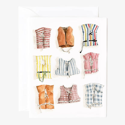 Boat Coats Notecards - La Vie Est Belle