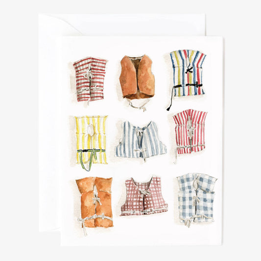 Boat Coats Notecards - La Vie Est Belle