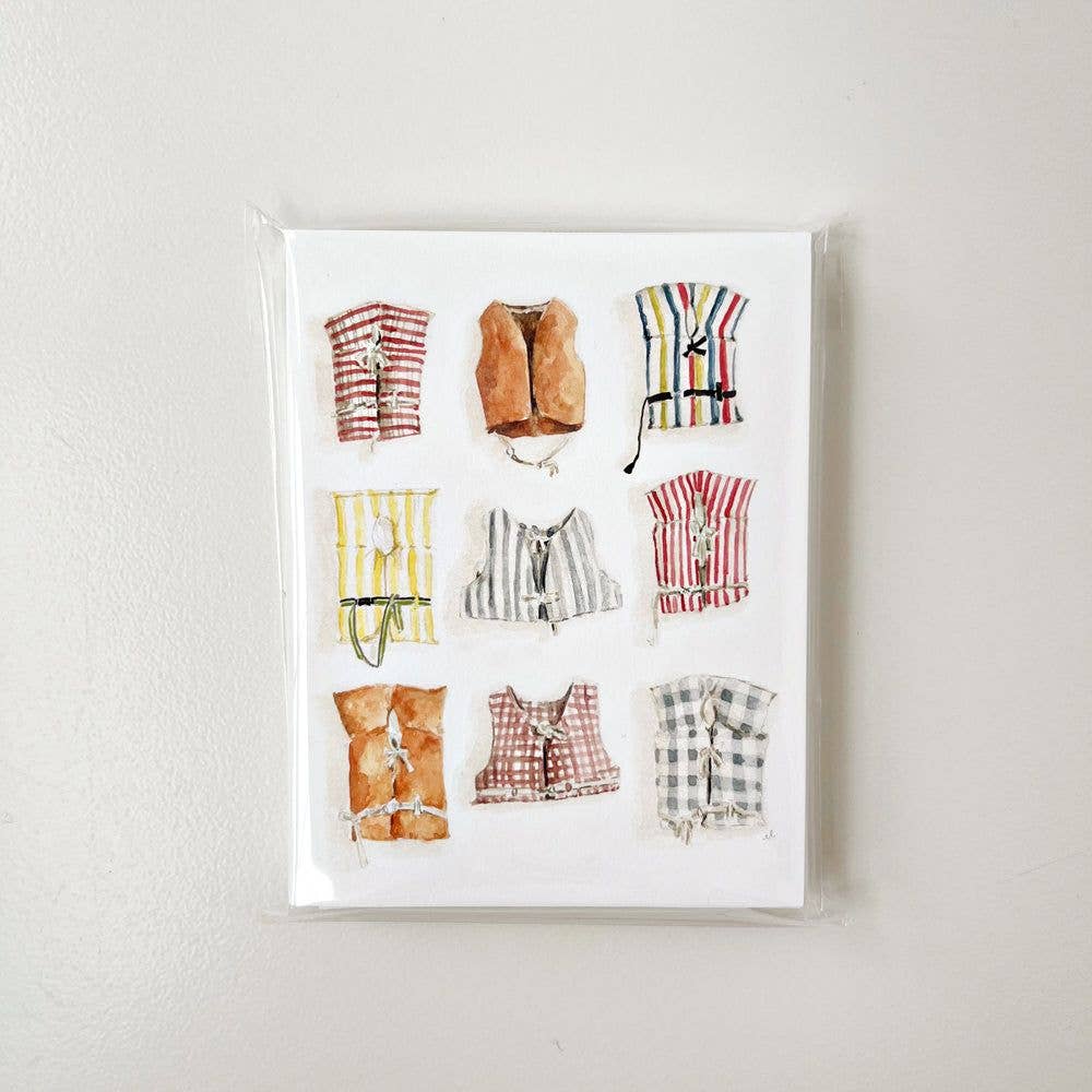 Boat Coats Notecards - La Vie Est Belle