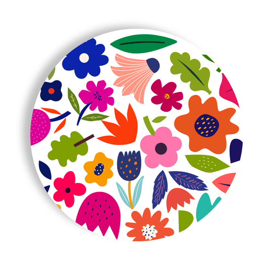 Bold Botanicals Salad & Dinner Paper Plates (16 - Count) - La Vie Est Belle