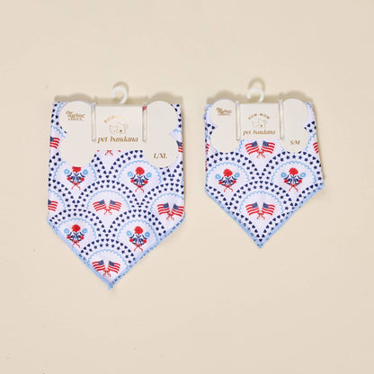 Bow - Wow Pet Bandana–All - American Darling - La Vie Est Belle