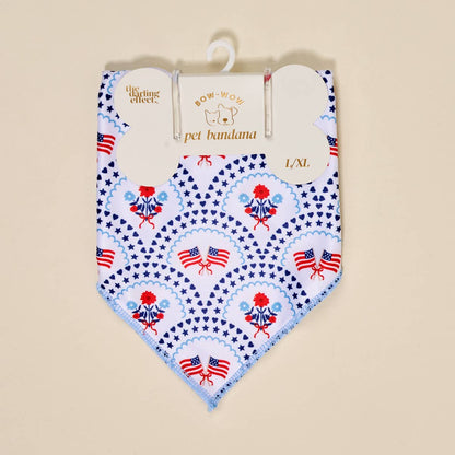 Bow - Wow Pet Bandana–All - American Darling - La Vie Est Belle