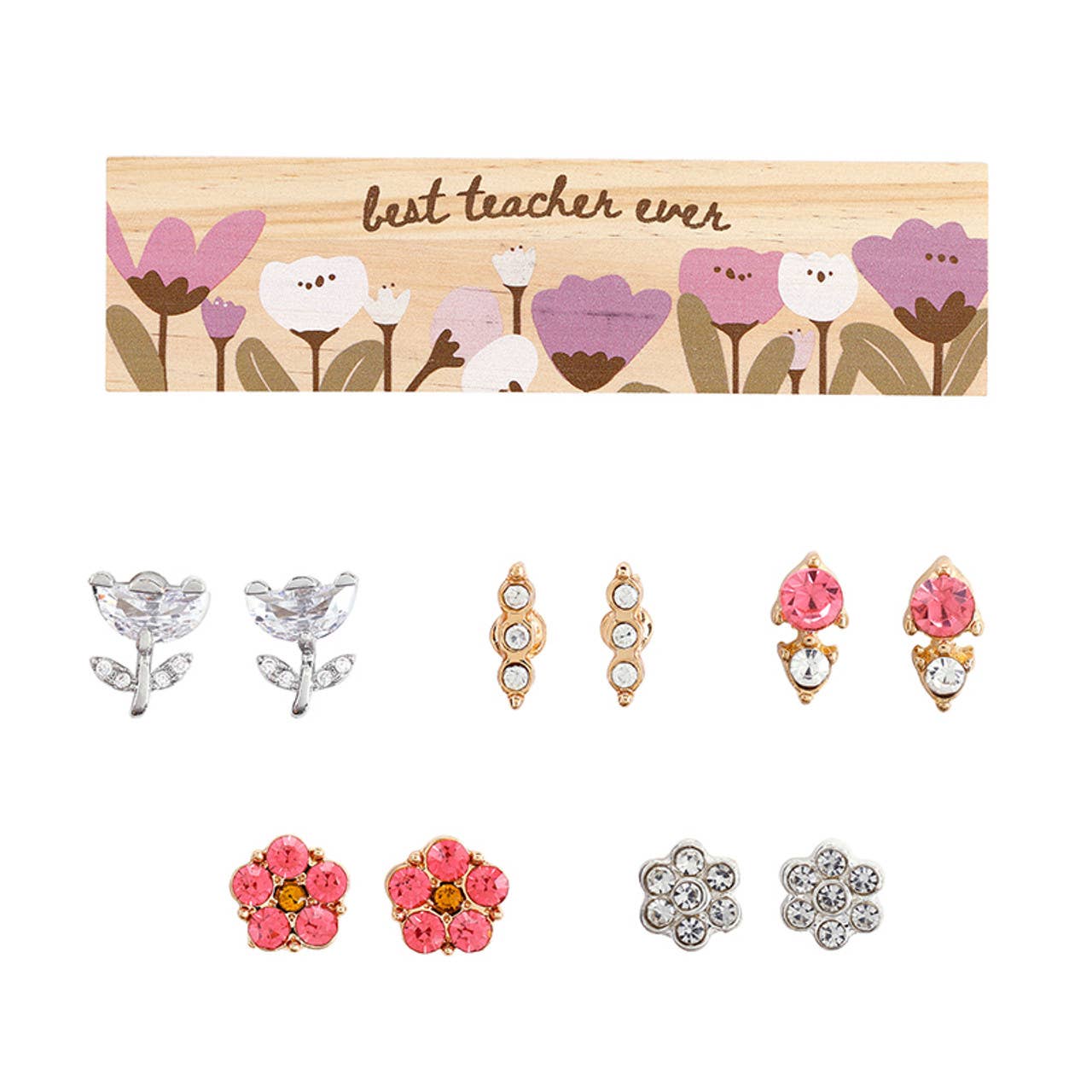 Boxed Earring Set - Teacher - La Vie Est Belle