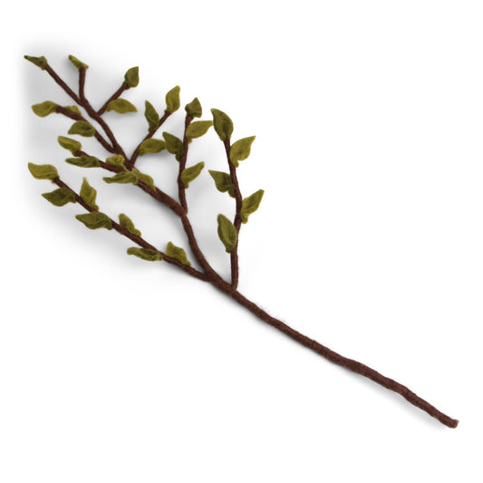 Branch w/Green Leaves - La Vie Est Belle