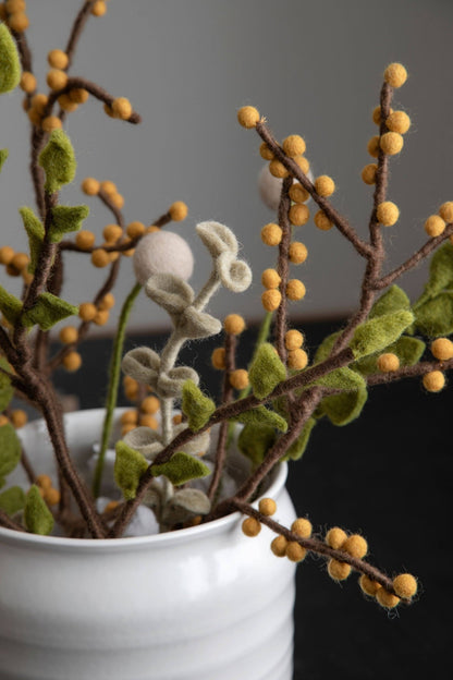 Branch w/Green Leaves - La Vie Est Belle