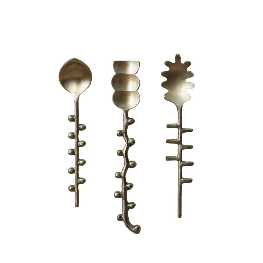 Brass Formed Spoon, 3 Styles - La Vie Est Belle