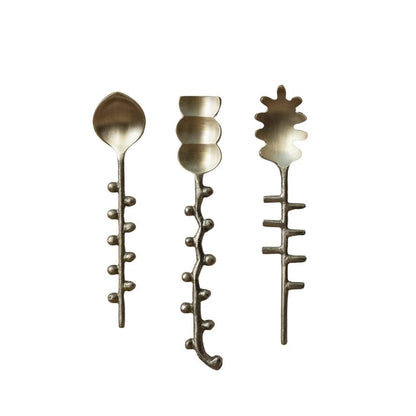 Brass Formed Spoon, 3 Styles - La Vie Est Belle