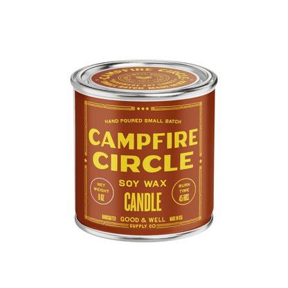 Campfire Circle Soy Candle - Fall Collection - La Vie Est Belle