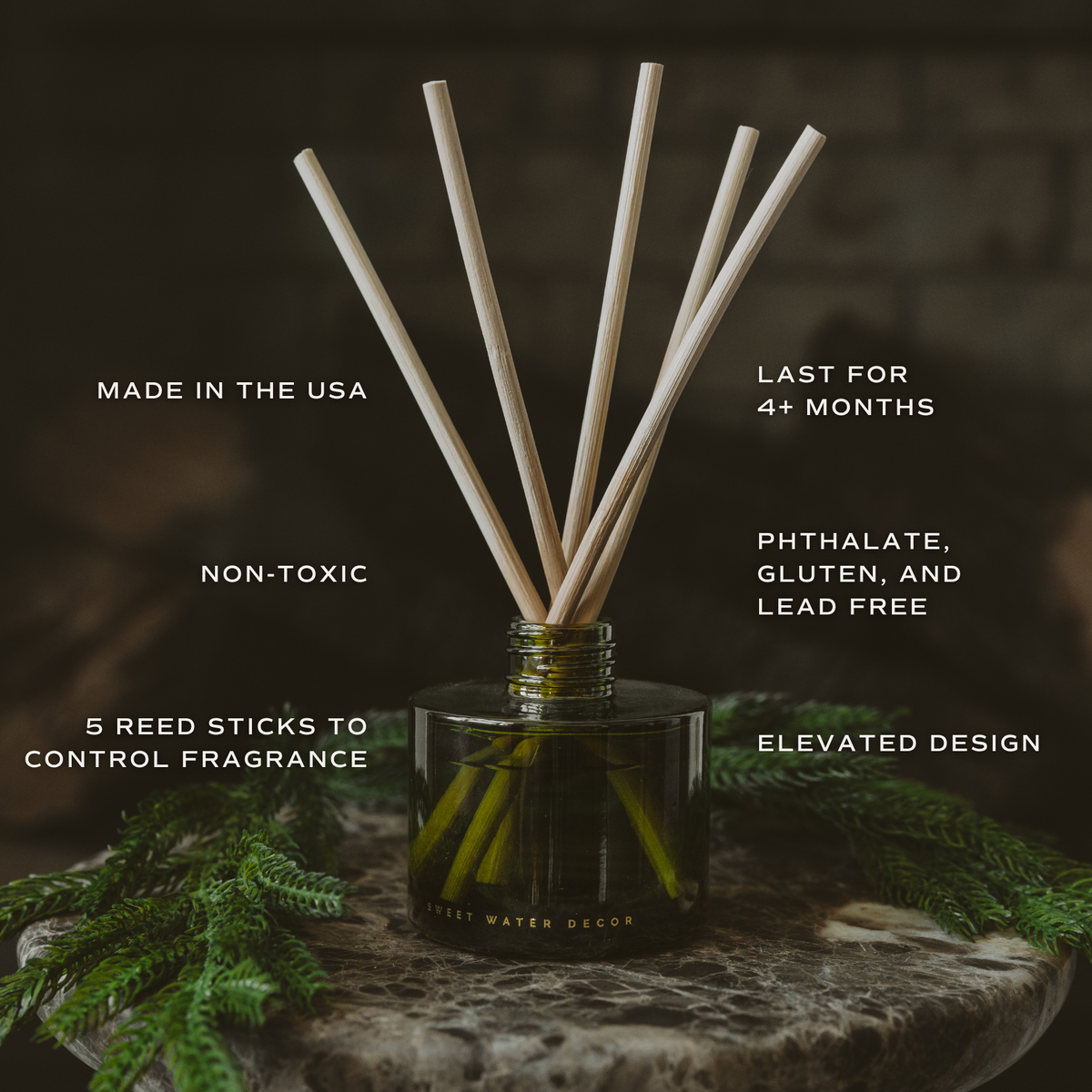 Let It Snow Reed Diffuser - Christmas Decor & Gifts