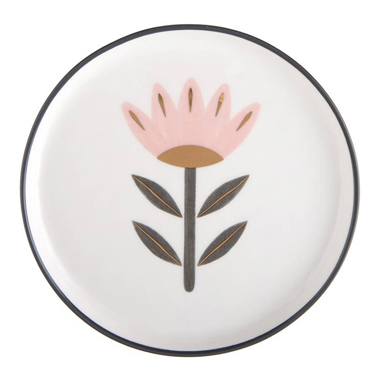 Ceramic Flower Appetizer Plates - La Vie Est Belle