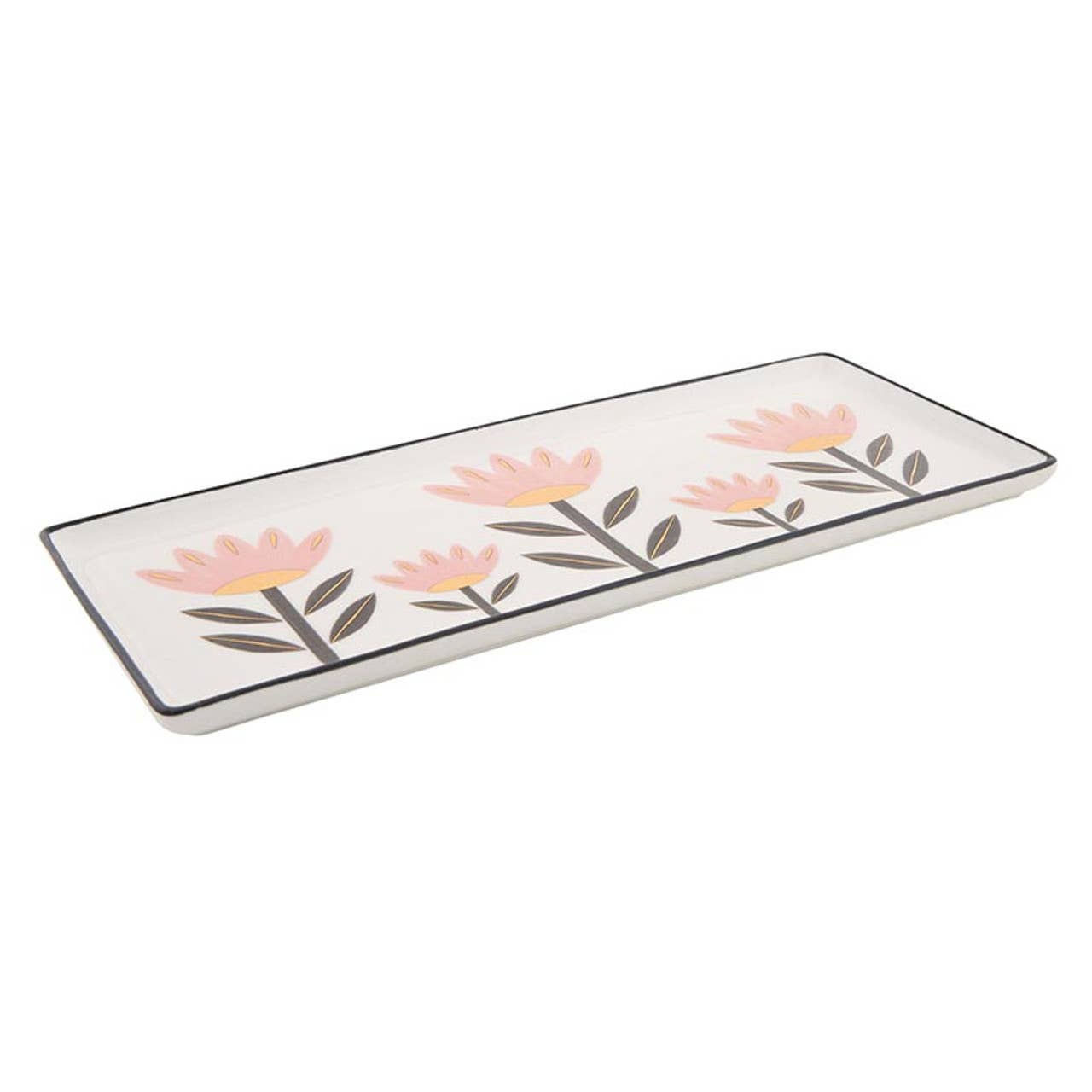 Ceramic Flower Tray - La Vie Est Belle