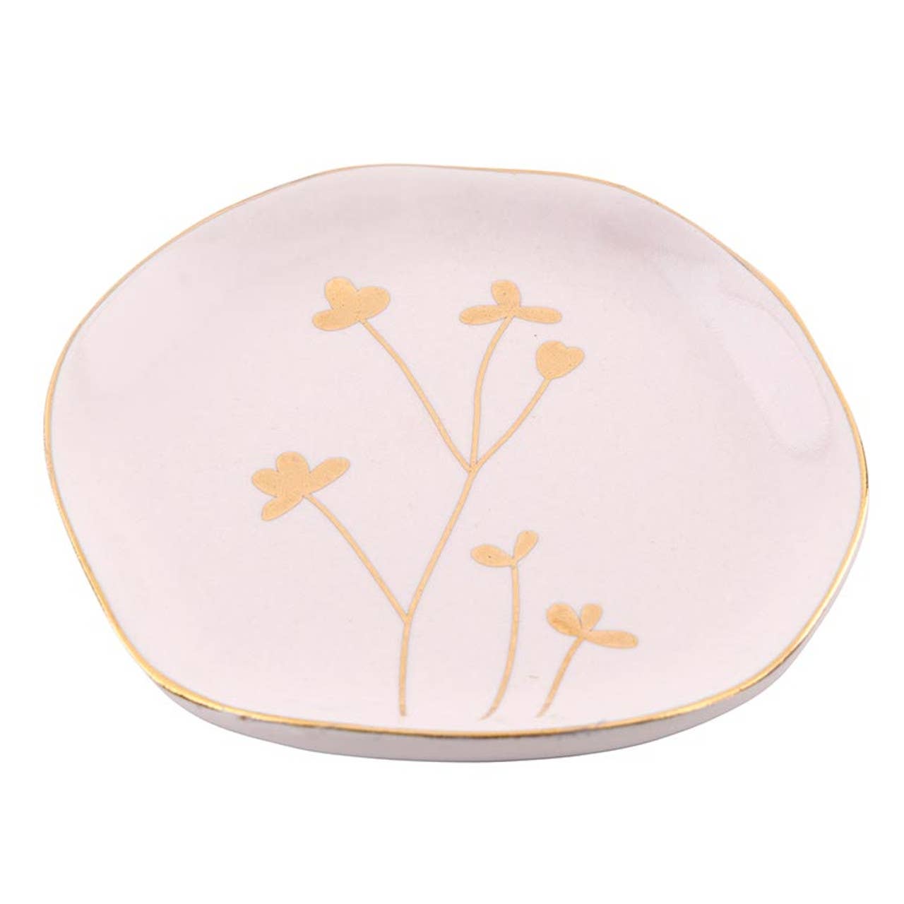 Ceramic Tea Bag Holders - Floral - La Vie Est Belle