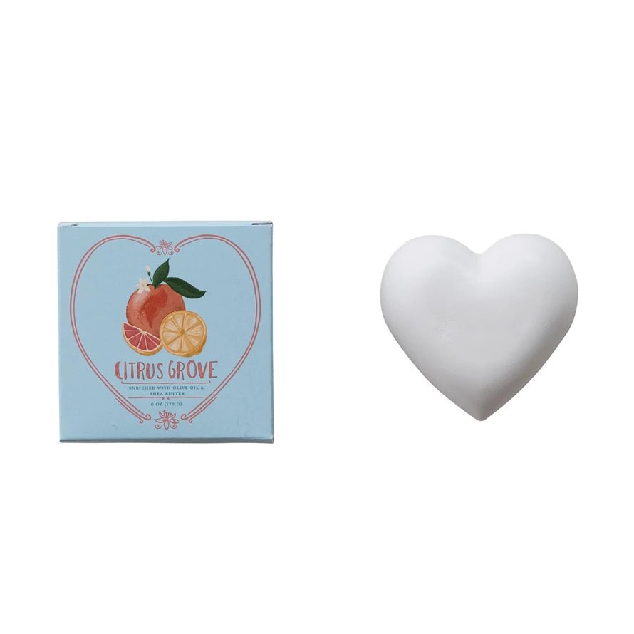 Citrus Grove Scented Olive Oil & Shea Butter Triple Milled Bar Soap - La Vie Est Belle