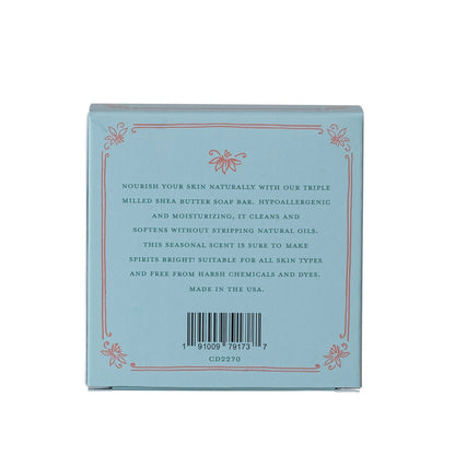 Citrus Grove Scented Olive Oil & Shea Butter Triple Milled Bar Soap - La Vie Est Belle