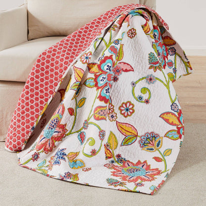 Clementine Quilted Throw - La Vie Est Belle