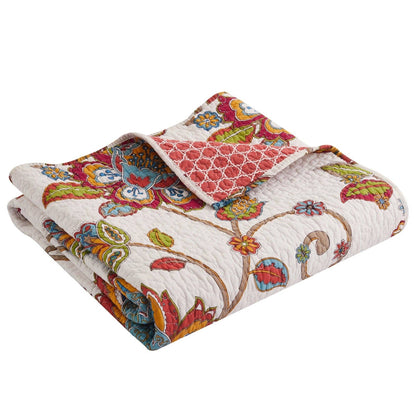 Clementine Quilted Throw - La Vie Est Belle