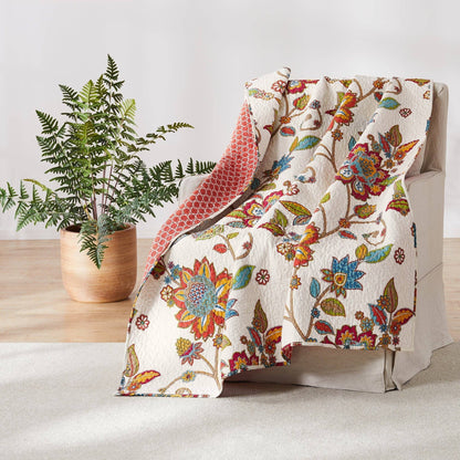 Clementine Quilted Throw - La Vie Est Belle