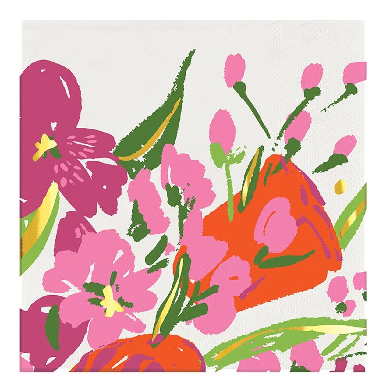 Cocktail Napkins - Flowers - La Vie Est Belle