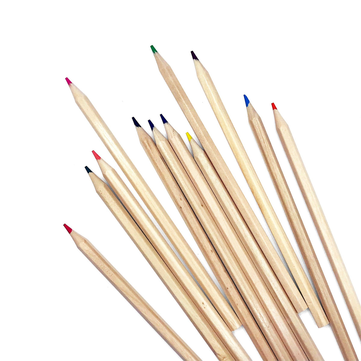 Colored Pencils - Tall & Travel Size - 12 Colors - La Vie Est Belle