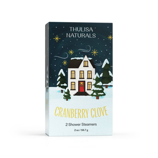 Cranberry Clove Shower Steamers — Holiday Spice Gift Set - La Vie Est Belle