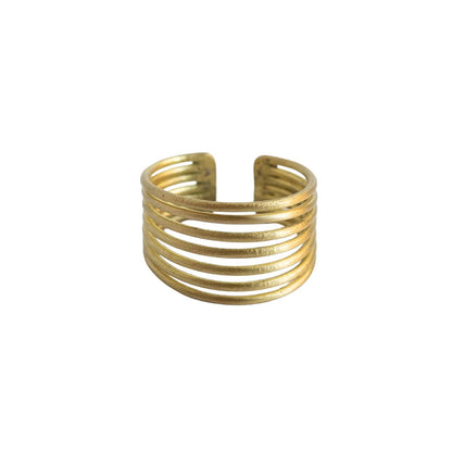 Crescendo Ring - Gold - La Vie Est Belle