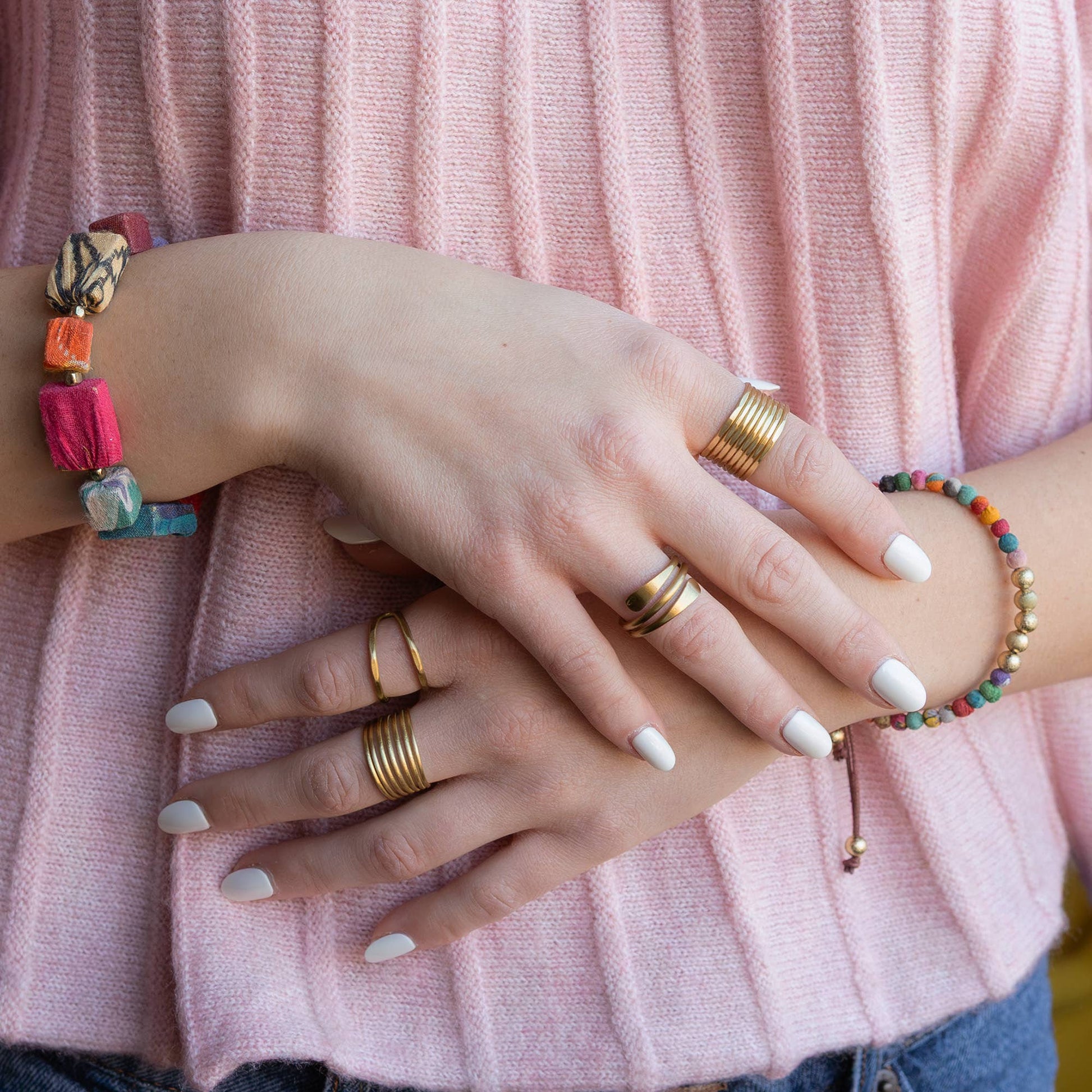 Crescendo Ring - Gold - La Vie Est Belle