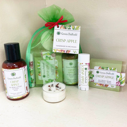 Crisp Apple Organdy Quartet Gift Set- Fall Harvest - La Vie Est Belle