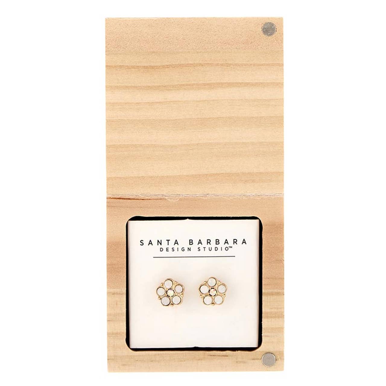 Crystal Daisy Earrings - La Vie Est Belle