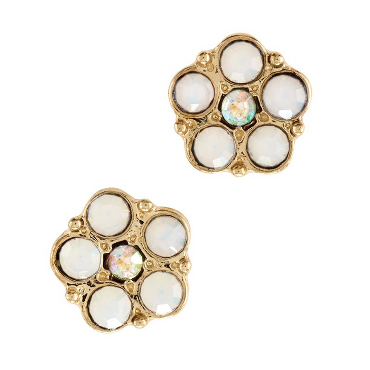 Crystal Daisy Earrings - La Vie Est Belle