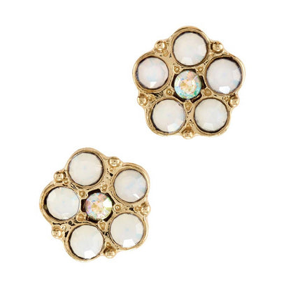 Crystal Daisy Earrings - La Vie Est Belle