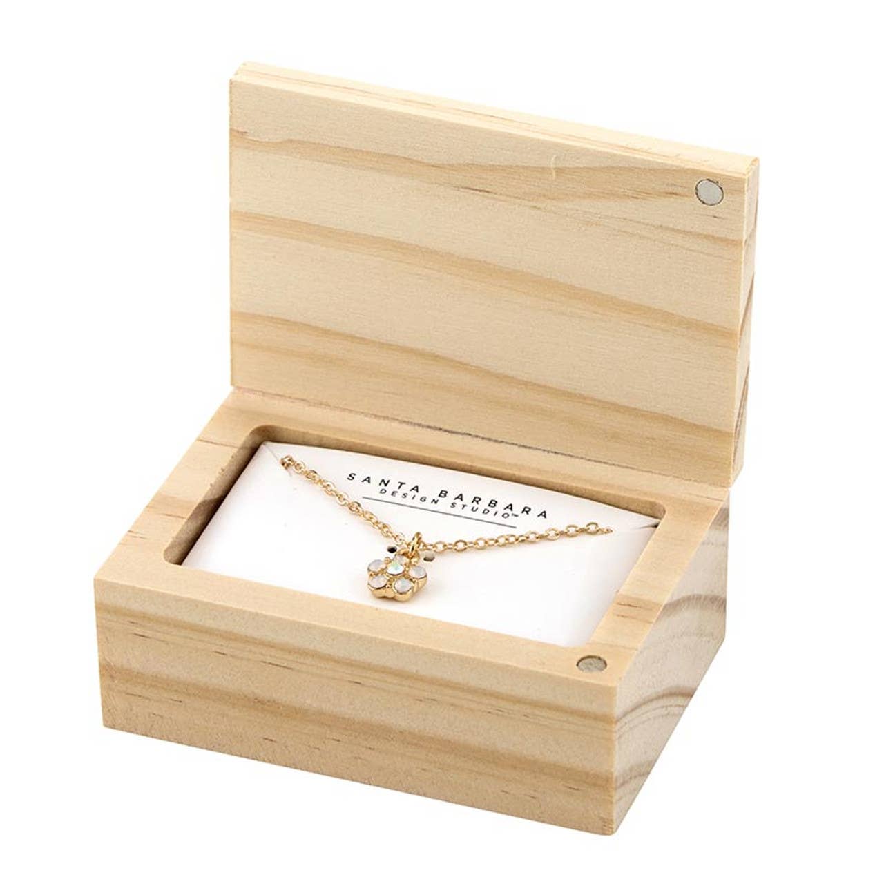 Crystal Daisy Necklace - La Vie Est Belle