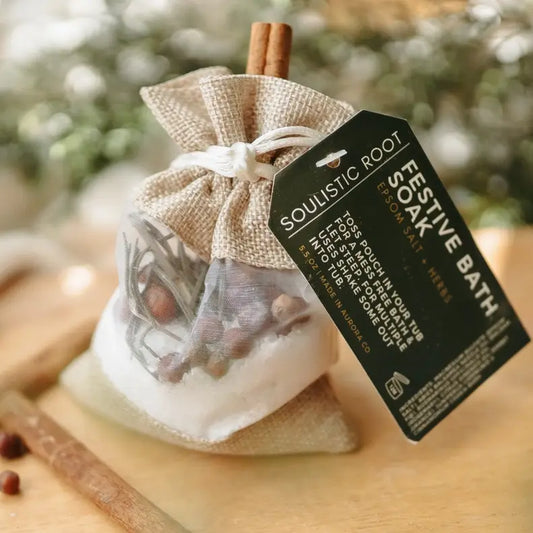 Festive Bath Soaks - Stocking Stuffers & Christmas Ornaments