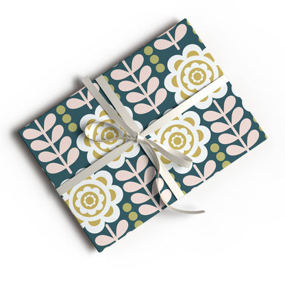 Dahlia Gift Wrap // Matte - La Vie Est Belle