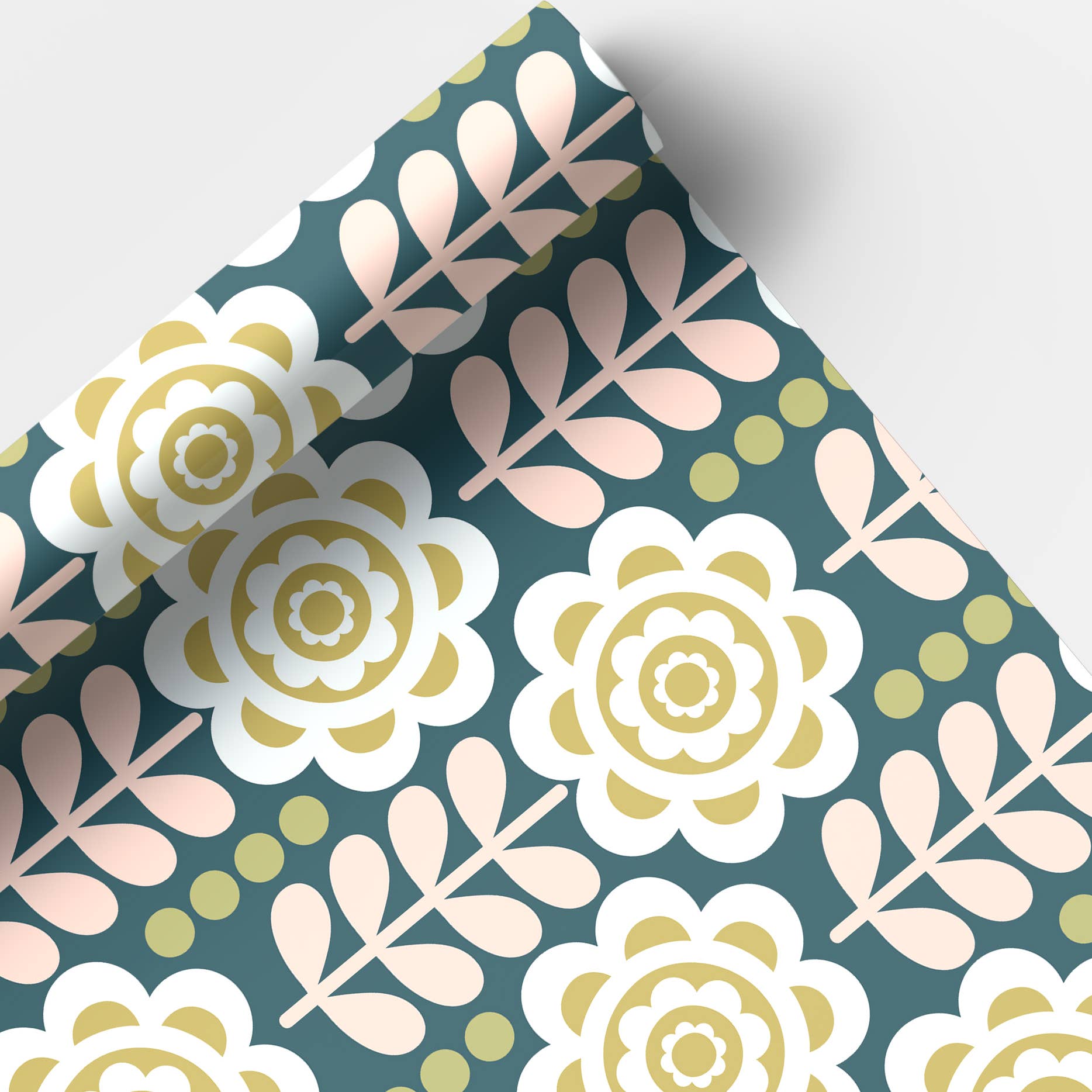 Dahlia Gift Wrap // Matte - La Vie Est Belle