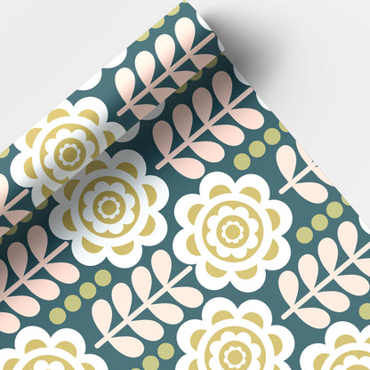 Dahlia Gift Wrap // Matte - La Vie Est Belle