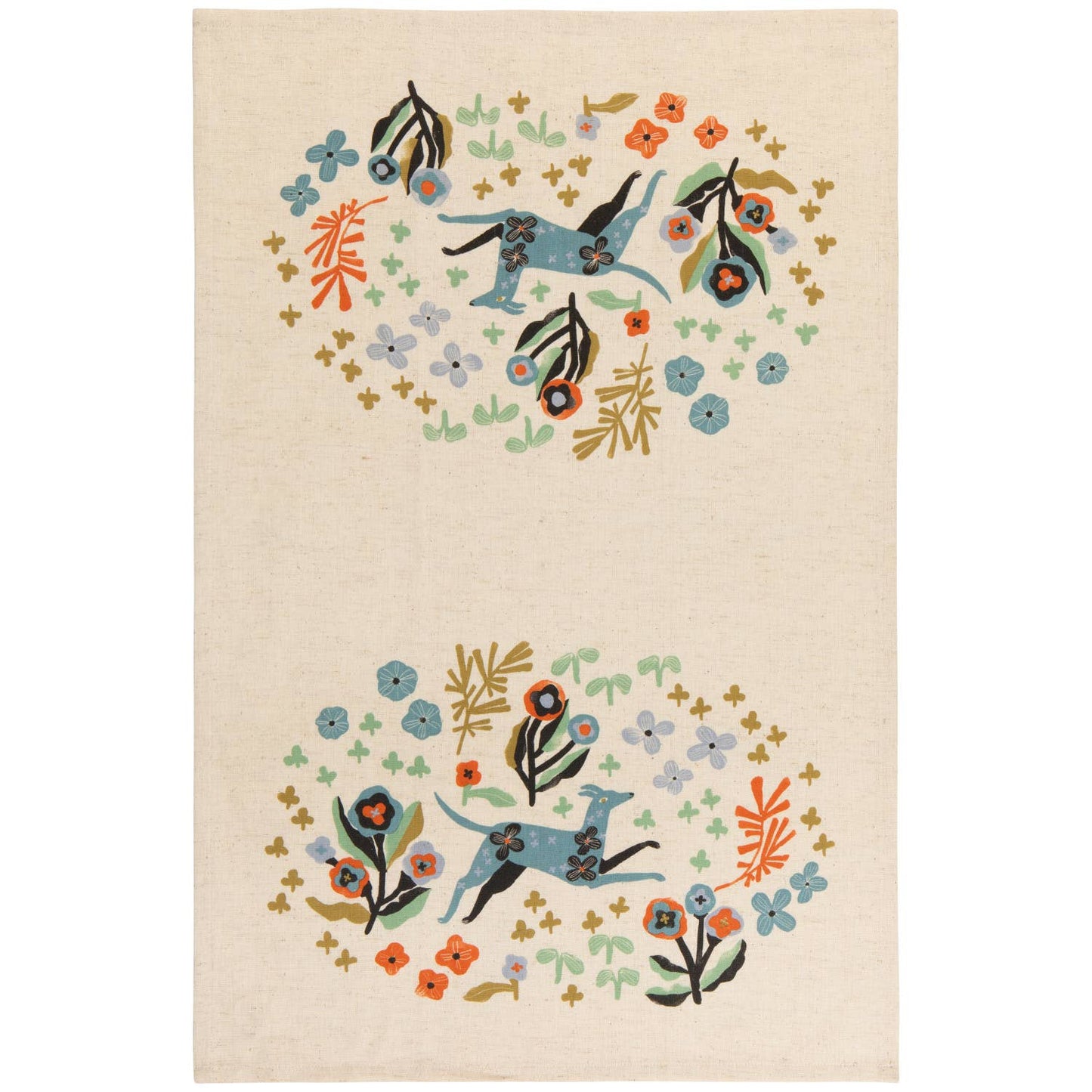 Dogwood Linen Blend Dishtowels, 2 Styles - La Vie Est Belle