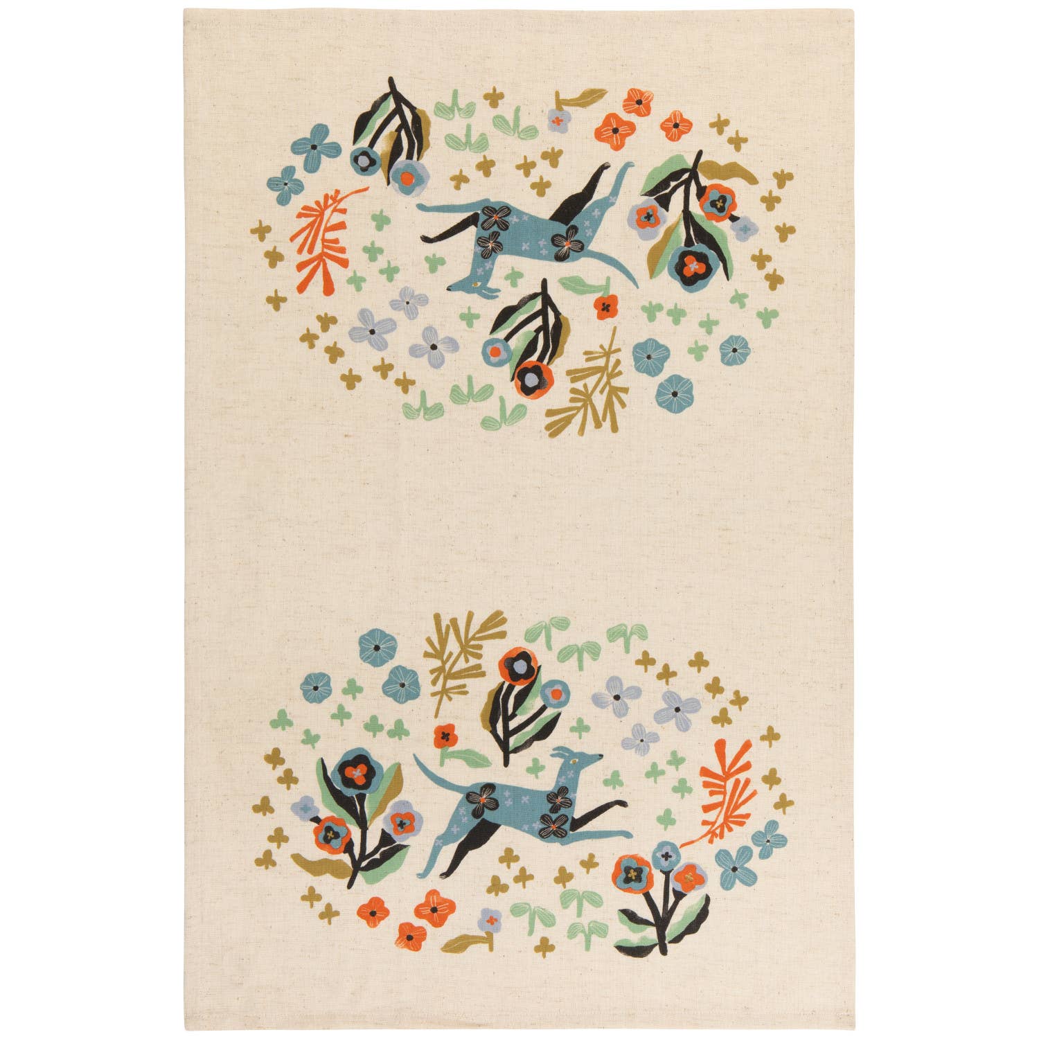 Dogwood Linen Blend Dishtowels, 2 Styles - La Vie Est Belle