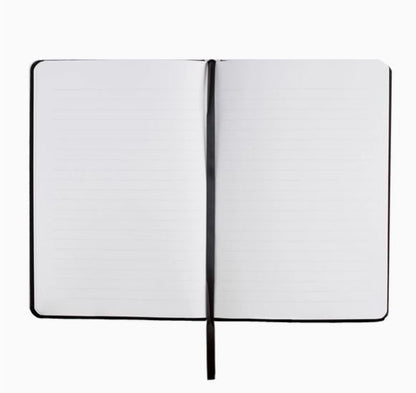 Dream Plan Do Navy and Rose Gold Fabric Journal - La Vie Est Belle