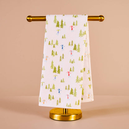 Waffle Tea Towel-Aprés Ski