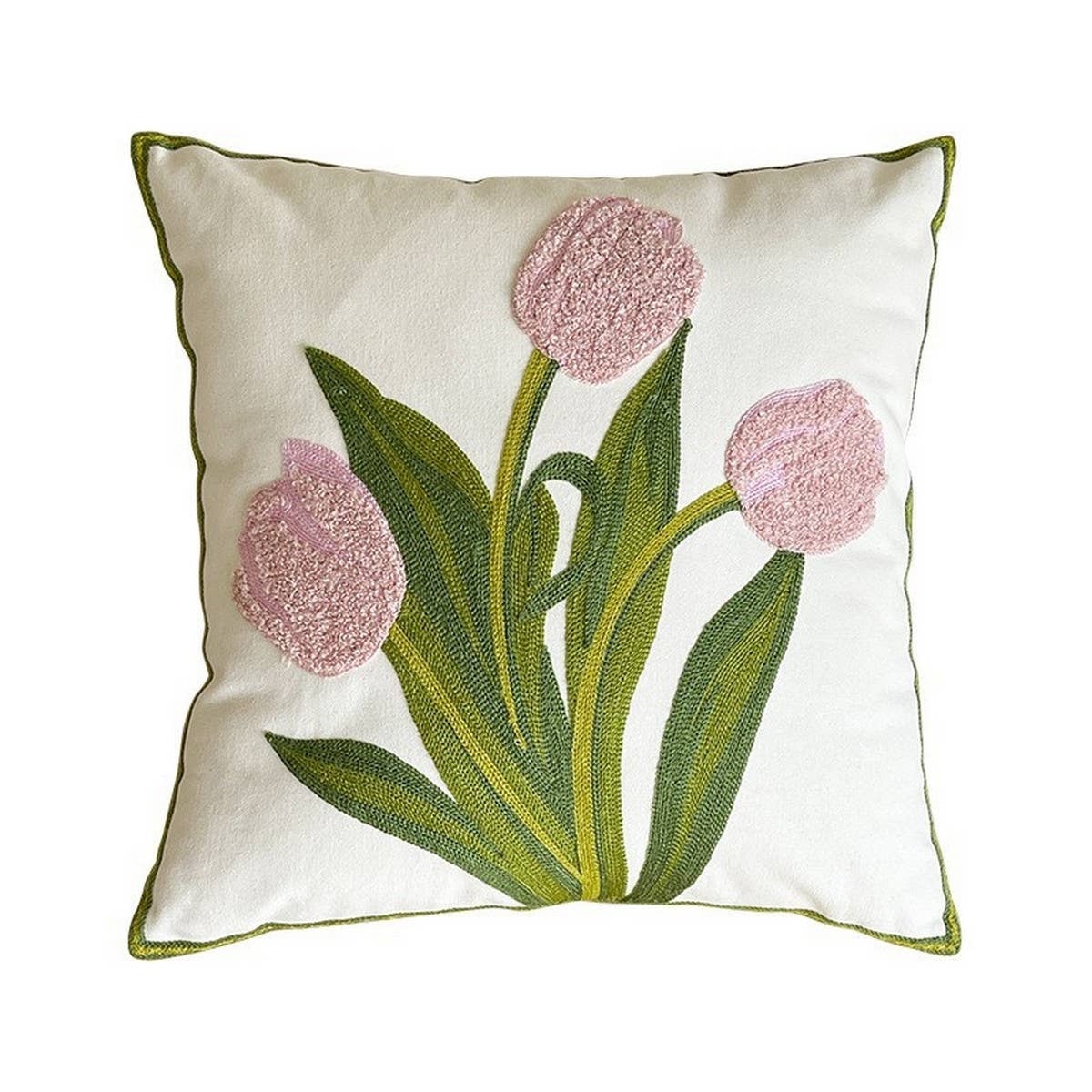 Embroidered Daisy Towel Stitch Cover - La Vie Est Belle