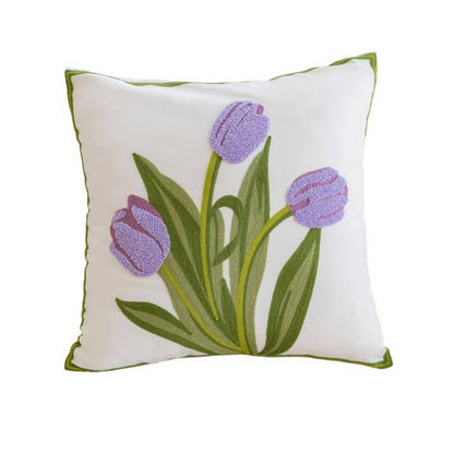 Embroidered Daisy Towel Stitch Cover - La Vie Est Belle