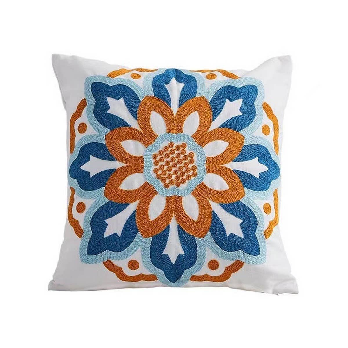 Embroidered Daisy Towel Stitch Cover - La Vie Est Belle