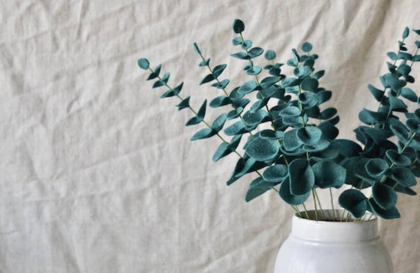 Eucalyptus Felt Greenery - La Vie Est Belle