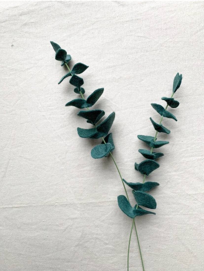 Eucalyptus Felt Greenery - La Vie Est Belle