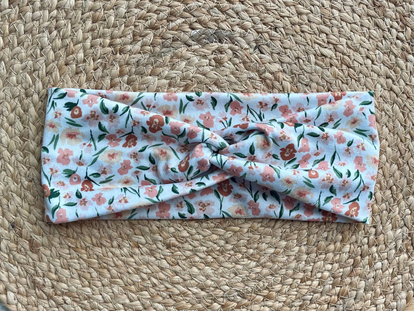 Painted Meadows Knit Twist Headband